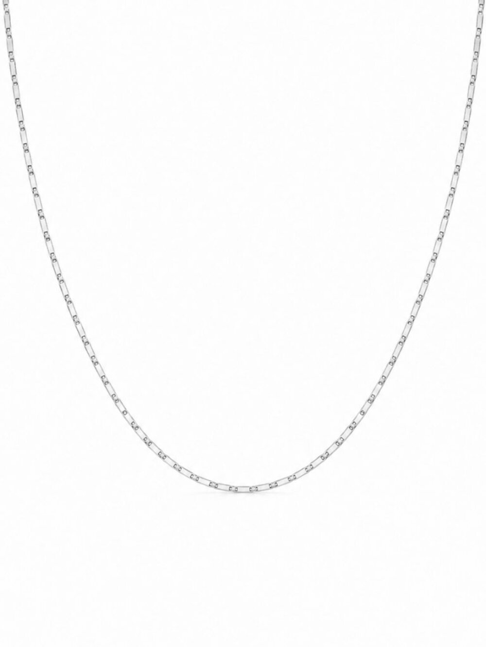 S925 Mirror Link Chain | Silver | Adjustable